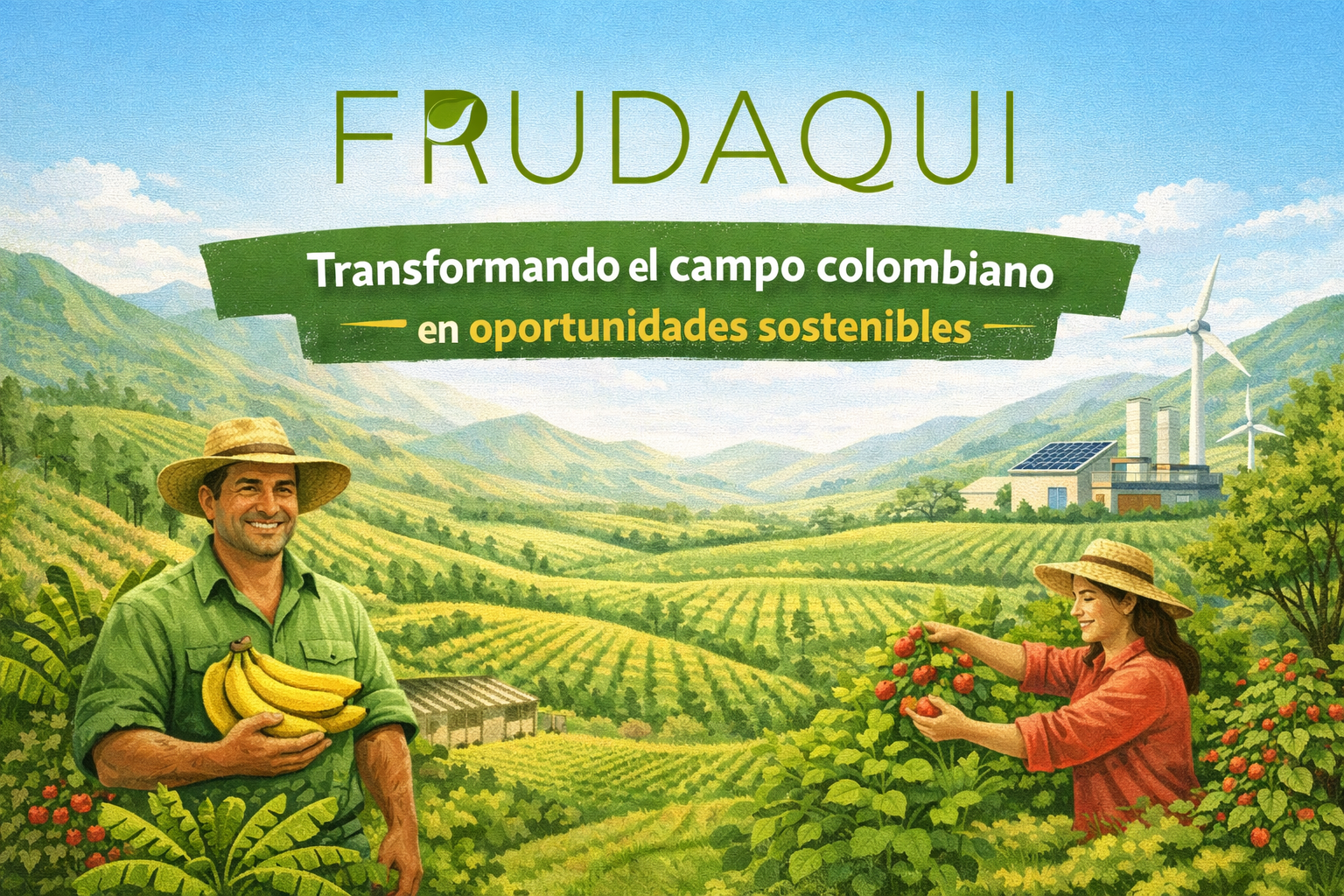 Frudaqui transformando el campo colombiano en oportunidades sostenibles